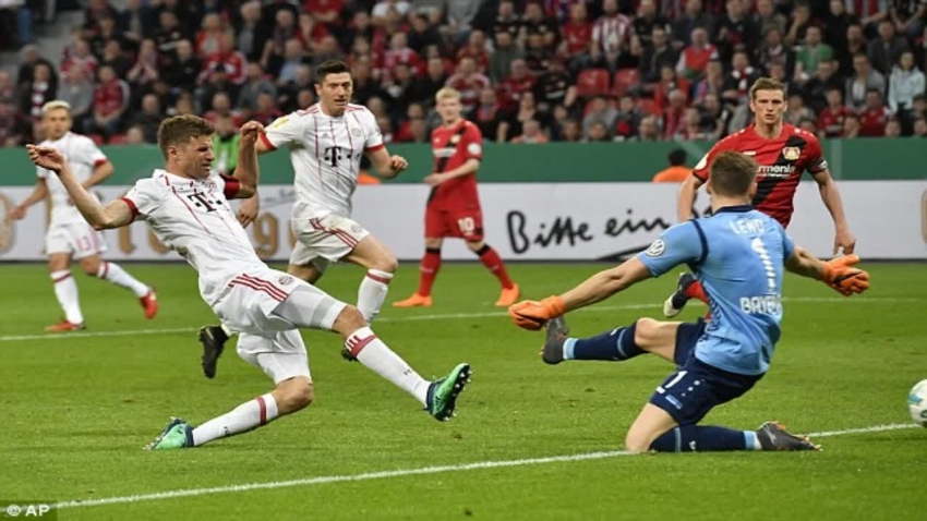 Bayer Leverkusen 2-6 Bayern Munich (Bán kết Cup Quốc gia Đức 2017/18)